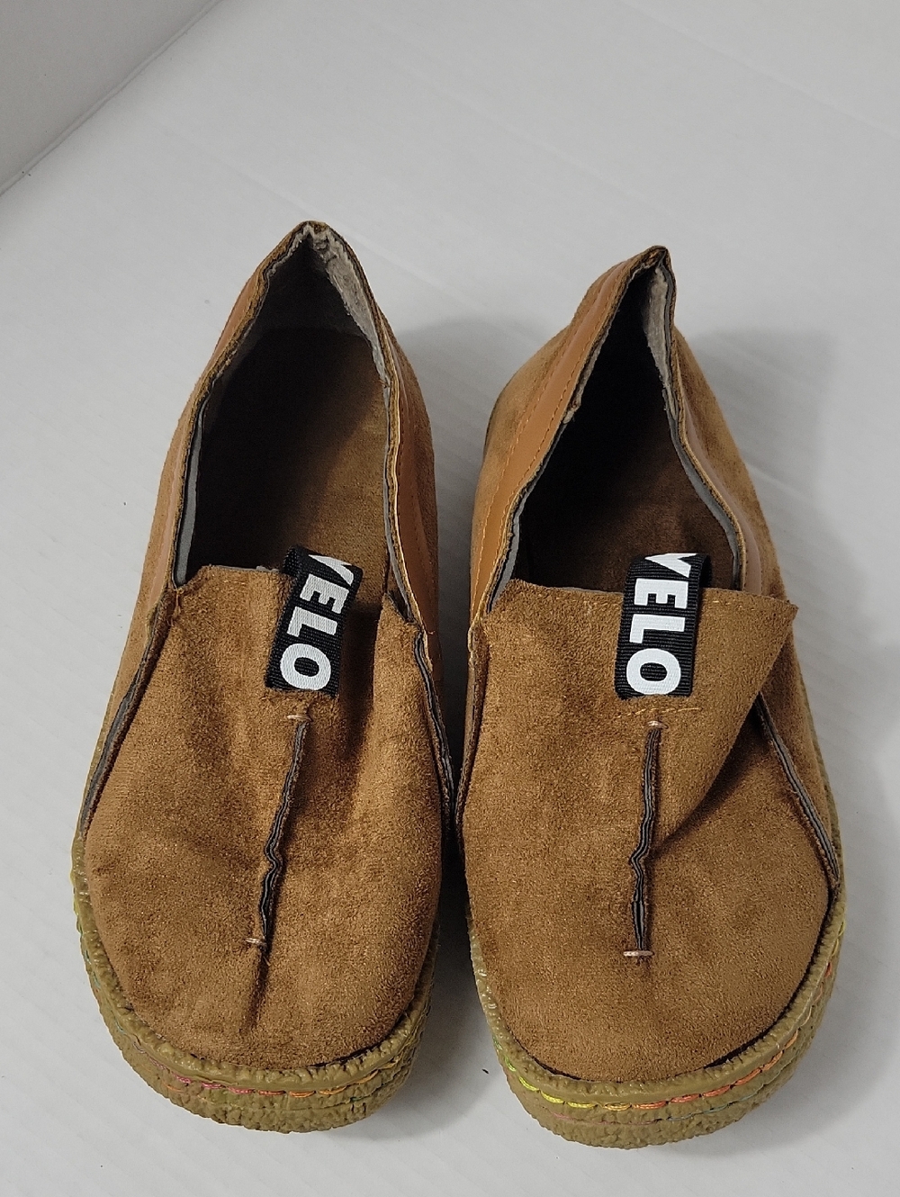 Men’s Tan Suede Slip-On Shoes